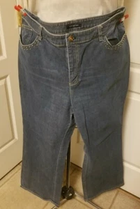 Jones New York Damen Straight Leg Blau Jeans Gr. 16  - Bild 1 von 12