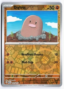 Diglett Reverse Holo SV: Scarlet & Violet 151 050/165 quasi nuovo - Foto 1 di 2