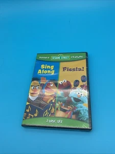 Sesame Street “Sing Along & Fiesta” Double Feature (DVD) - Picture 1 of 2