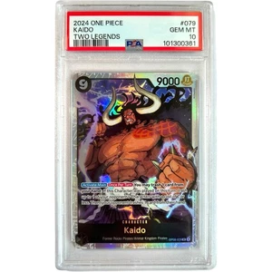 PSA 10 Kaido OP08-079 SR Super Rare - One Piece TCG Two Legends - Picture 1 of 1