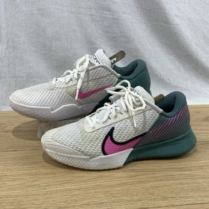 Nike Court Air Zoom Vapor Pro 2 Tennisschuhe weiß grün Damengröße 8,5 - Bild 1 von 9