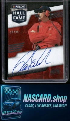 2023 Panini Prime #HFS-REM Ray Evernham Hall of Fame Signatures #24/99 - Image 1 of 2