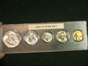 1957-D Very Choice BU Denver Mint Year Set - 57D2 - Picture 1 of 5