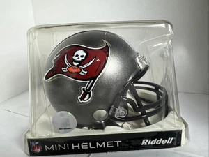 HALL OF FAMER MIKE ALSTOTT AUTO SIGNED RIDDELL TAMPA MINI HELMET no coa - Picture 1 of 10