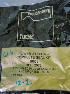 Freudenberg Transtech 8008, 2972 Power Steering Pump Complete Seal Kit 8401021 - Picture 1 of 2