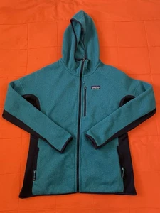 Chaqueta con Capucha Patagonia Para Hombre Mediana Usada Suéter Cremallera Completa - Imagen 1 de 7