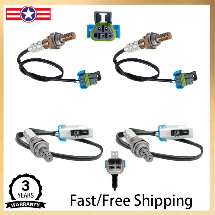Sensor de oxígeno arriba+abajo 4 piezas para Buick Enclave 2008 GMC Acadia 2007-2008 3,6 L V6 Foto 1 de 4