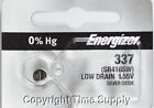 1 Stck. 337 Energizer Uhr Batterien SR416SW SR416 0% HG