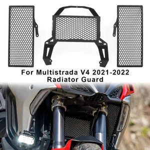 Cubierta protectora de rejilla del radiador negra para DUCATI Multistrada V4 2021-2022 nueva - Imagen 1 de 14