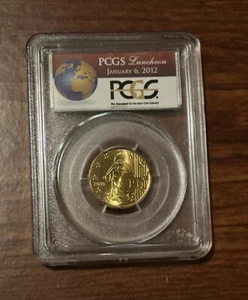 PCGS Sample Slab January 6, 2012 Luncheon 20 Euro Cent - Picture 1 of 4