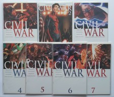 Marvel Civil War Full Set #1-7 + 18 other Tie-ins - list in description