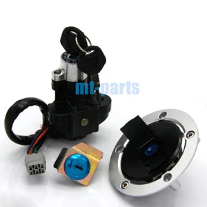 Fuel Gas Cap Ignition Key Switch Seat Lock for Suzuki GSF1250S Bandit S 07-2011 - Picture 1 of 6