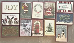 Boxed Christmas Cards By Recollections, 15 cards per Box - 12 Designs - Picture 1 of 25