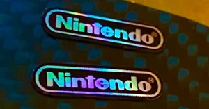 Nintendo Gameboy Game Boy Logo Neu Custom Premium Label Sticker Holo - Bild 1 von 2