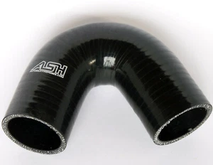135° grados, arco de silicona, ID 48 mm, arco, manguera de silicona LLK, manguera - NEGRO - Imagen 1 de 6