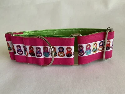 Collar Martingala, 2 pulgadas (5 cm) de ancho para PEQUEÑOS galgos o whippets Foto 1 de 4