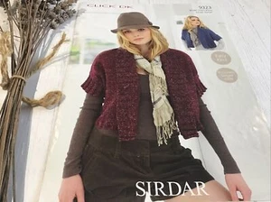 Sirdar Knitting Pattern Ref 9323. Jacket/cardigan. - Picture 1 of 4