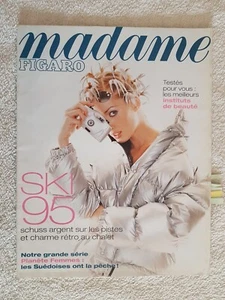 MADAME FIGARO N°15678 14/1/1995 MODE SKI SUEDE MARIE JOSE NAT ALECHINSKY - Picture 1 of 11
