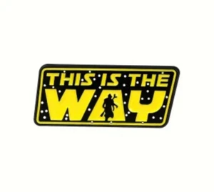 Star Wars Enamel Pin - THIS IS THE Way - Aust stock Free AU Postage - Picture 1 of 3