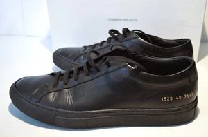 Common Projects Original Achilles Low Black Turnschuhe Größe 40 schwarz - Bild 1 von 6