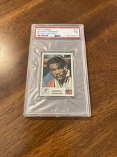 1974 PANINI SPORT VEDETTES #58 GEORGE FOREMAN PSA 7 2ND YEAR HIGH GRADE 🥊