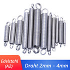 Stainless Steel Tension Extension Expanding Extending Springs Various Size 