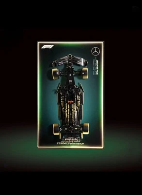 31.5" LED Metal Display Soporte Pared para LEGO 42171 Mercedes AMG F1 Foto 1 de 4