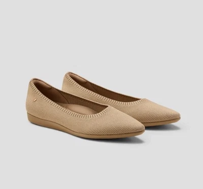 Vivaia Aria Walker Pointed-Toe Ballet Flats - Size  US  39.5 EU - Image 1 of 4