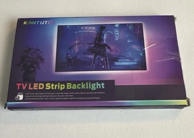 KANTUTO LED TV Backlight Strip USB Powered RGB Lights with Remote Control - Image 1 of 4