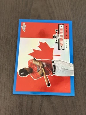 2013 Leaf Perfect Game Showcase National Pride Blue SSP /25 NP-GM1 GARETH MORGAN - Image 1 of 2