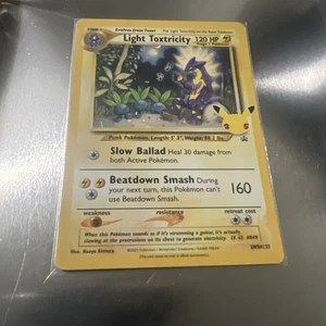 Light Toxtricity SWSH137 SWSH: Sword & Shield Promo Cards Holo - Picture 1 of 4