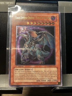 Yu-Gi-Oh! Chaos Emperor Dragon - Envoy of the End Card, 1st Edition, DPKB-EN016 - Image 1 of 4