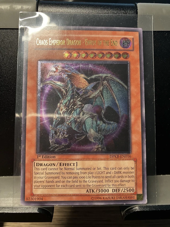 Yu-Gi-Oh! Chaos Emperor Dragon - Envoy of the End Card, 1st Edition, DPKB-EN016 - Image 1 of 4