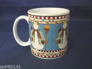 Coffee Mug JOLLY SNOWMAN by Sakura Excellent!! 109100 - Picture 1 of 2