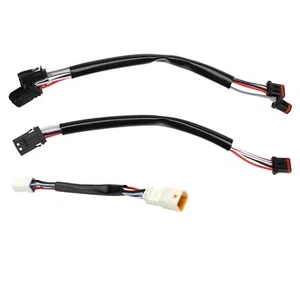 Kits de cableado de manillar de 4"" TBW extensiones de bus CAN de 8"" para Softail Touring 16-up - Imagen 1 de 7