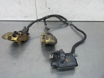 355 G HONDA HORNET CB900F 919 2007 OEM PINZA DE FRENO DELANTERA Y CILINDRO Y MANGUERAS Foto 1 de 4