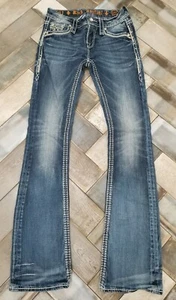 Stivali Rock Revival Jeans donna 25 blu Betty vita media - Foto 1 di 18