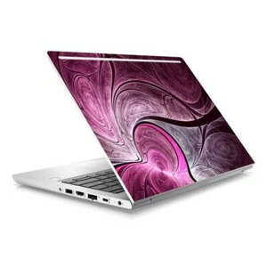 Pink Fractal Skin Sticker to Cover HP Probook 430 G5 G6 Top Lid Australian Made - Picture 1 of 1