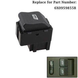 Electric Window Control Switch For VW Lupo Polo Seat Ibiza Cordoba 6X0959855B - Picture 1 of 8