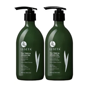 Luseta Tea Tree and Argan Oil Shampoo and Conditioner Set (2 x 16.9  oz.)  - Picture 1 of 7