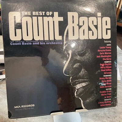 COUNT BASIE 2LP BEST OF  MCA 2-4050 SEALED 1980 JAZZ - Image 1 of 2