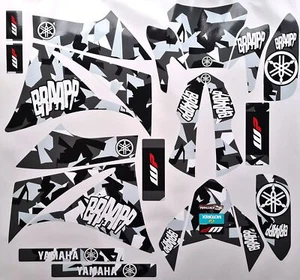 Yamaha XT660 X R 2003 -Camouflage DECORAZIONE DECAL KIT adesivo carena sticker - Foto 1 di 3