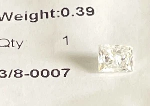 Princess Diamond 0.40 Carat  - Picture 1 of 5