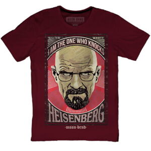 Heisenberg T-Shirt / Playera Breaking Bad - The One Who Knocks