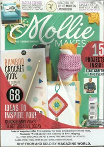 MOLLIE MAKES MAGAZINE, 2 FAB GIFTS ! CROCHET KIT *  ISSUE, 2020  * ISSUE NO. 121 - Picture 1 of 1