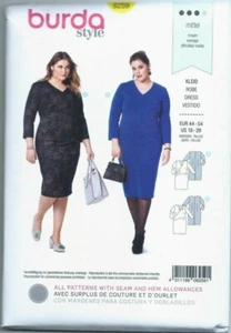 NEW/UNCUT 6259 Burda Pattern Misses Dresses 2 Variations Sizes 18,20,22,24,26,28 - Picture 1 of 2