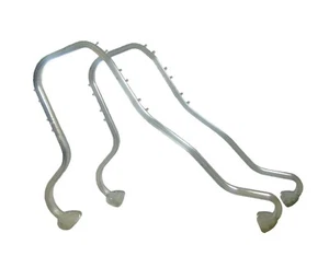 NEU Set von 2 / ein Paar flexible klare Sicht Knöchel Formen Schuh Display Set - Bild 1 von 2