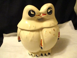 McCoy Kissing Penguins Cookie Jar Lovebirds Vintage - Picture 1 of 9