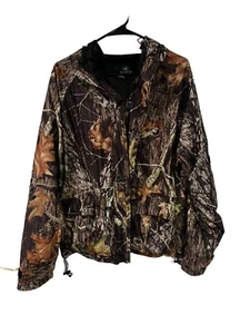 RedHead Real Tree Hardwood Camo Cold Fleece Breathable Mesh Jacket Zip Medium - Picture 1 of 4