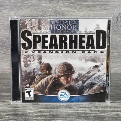 Medal Of Honor Allied Assault Spearhead Expansion Pack CD ROM EA Games PC Gaming - Image 1 of 4